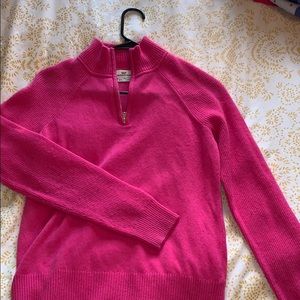 Vineyard Vines cashmere quarter zip